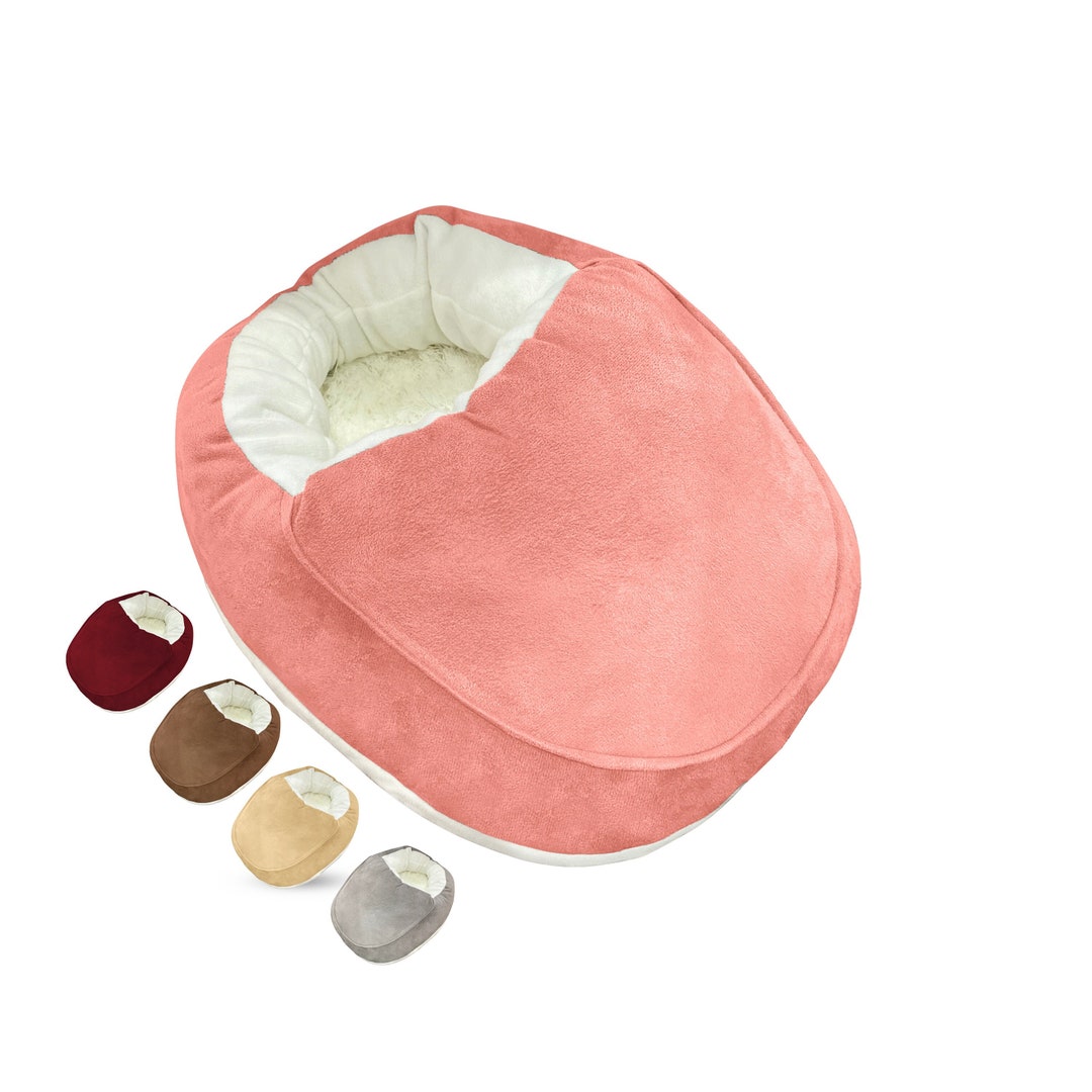 Non Electric Natural Foot Warmer for Women Big Slipper Faux Lambswool