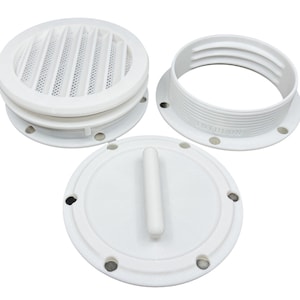 Portable Air Conditioner Vent Kit with Magnetic Tube Attachment For RVs and Houses (Type G) - 6 inch Tube Diameter