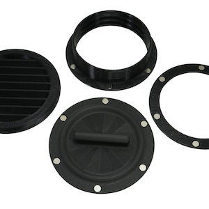 Intulon Magnetic Portable Air Conditioner Vent Kit For Campers, RVs And Tents With Off-season Cover For Ecoflow Wave 2 Tube E  [EW2-E-KIT]