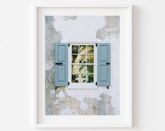 Charleston Historic District Print | Zero George Window | Digital Download + Fine Art Print | Film Photography