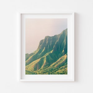 Kauai Na Pali Coast Print | Digital Download + Fine Art Print | Film Photography
