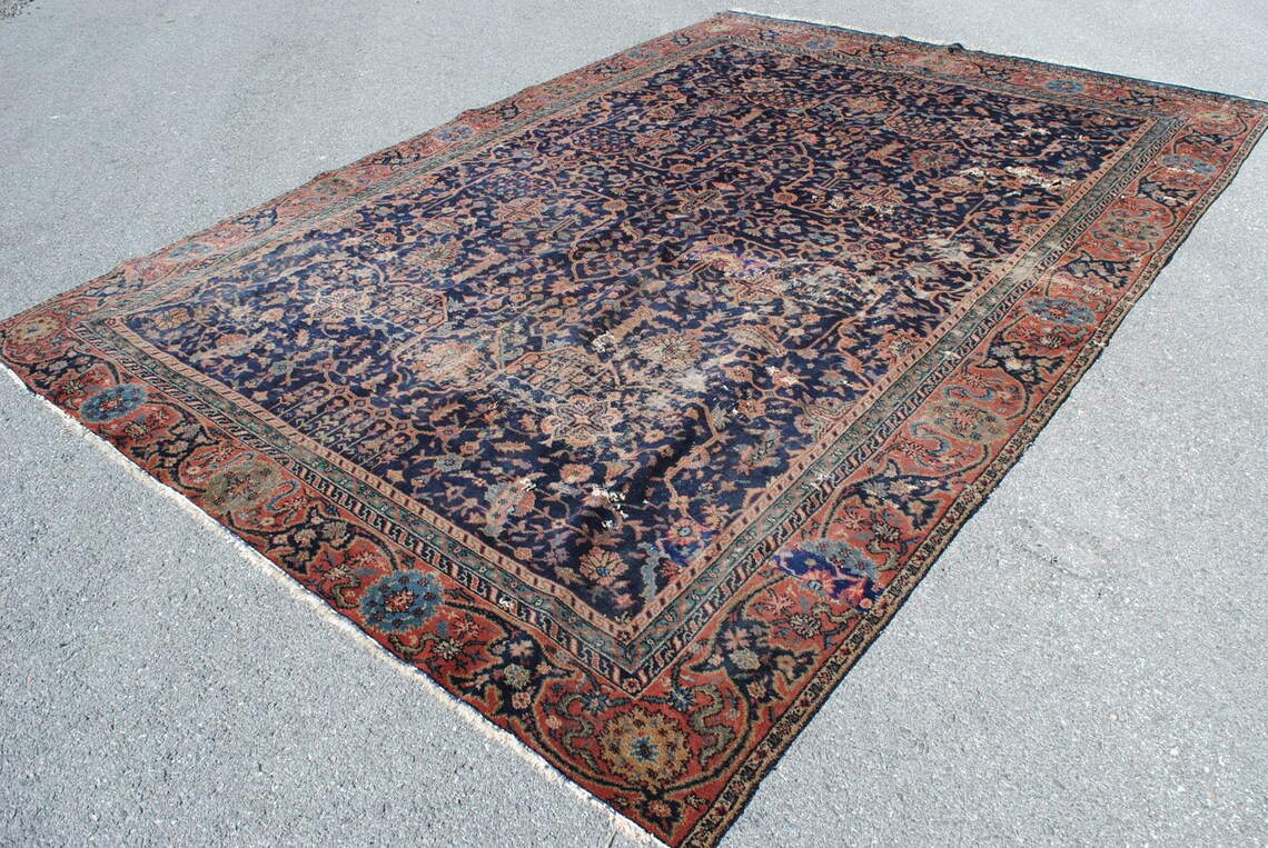 12x8 feet anatolian rug turkish rug large area rug high Etsy