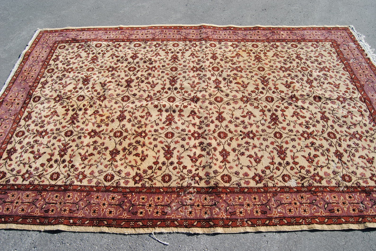 6x9 feet Brown turkish rug large area rug high quality rug Etsy