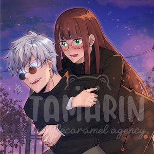 BIG SALE!! ANIME Commission  character digital anime art commission (oc, d&d, fanart,couple, genshin, final fantasy xiv, anime commission )