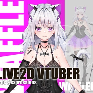 SALE VTUBER LIVE2D commission | commercial use | live 2d model | vtuber model | ready to rigging