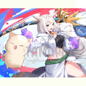 FFXIV ANIMECOMMISSIE | custom anime art commissie (oc, armor, d&d, fanart, final fantasy xiv, couple, ff xiv, anime commissie)