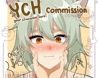 Anime Commission YCH - your character here - Anime PFP Commission