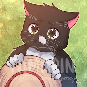 ANIME PET commission | PET portrait | art commission (personalized gift, fanart,couple,pet illustration,final fantasy xiv, anime commission)