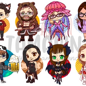 ANIME VERJAARDAGSCADEAU | anime kunstcommissie | Aangepaste chibi-commissie | anime-commissie | anime-chibi | chibi-paar | Huisdier | Gepersonaliseerde cadeau