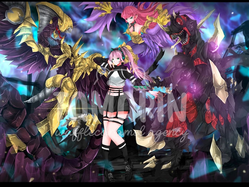 BEST SELLER Anime Art Commission: Anime Fanart, Anime Art, Custom Anime, Fantasy Character, oc, yumeship, dnd (Digital File Only) image 16