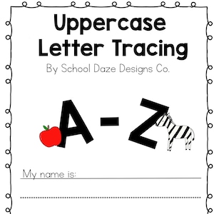 A-Z Letter Tracing