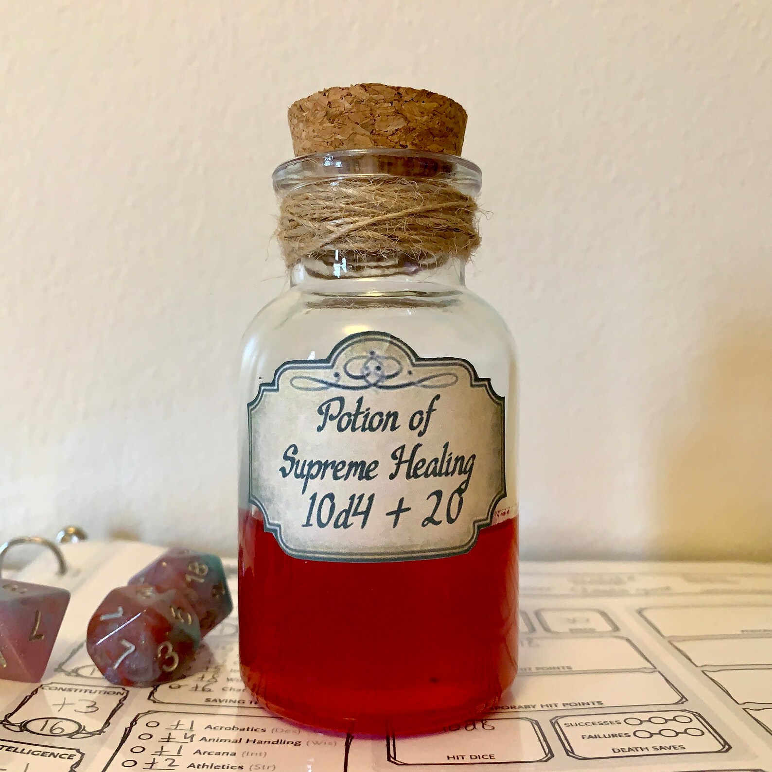 Potion of Supreme Healing Dungeons & Dragons DND Etsy