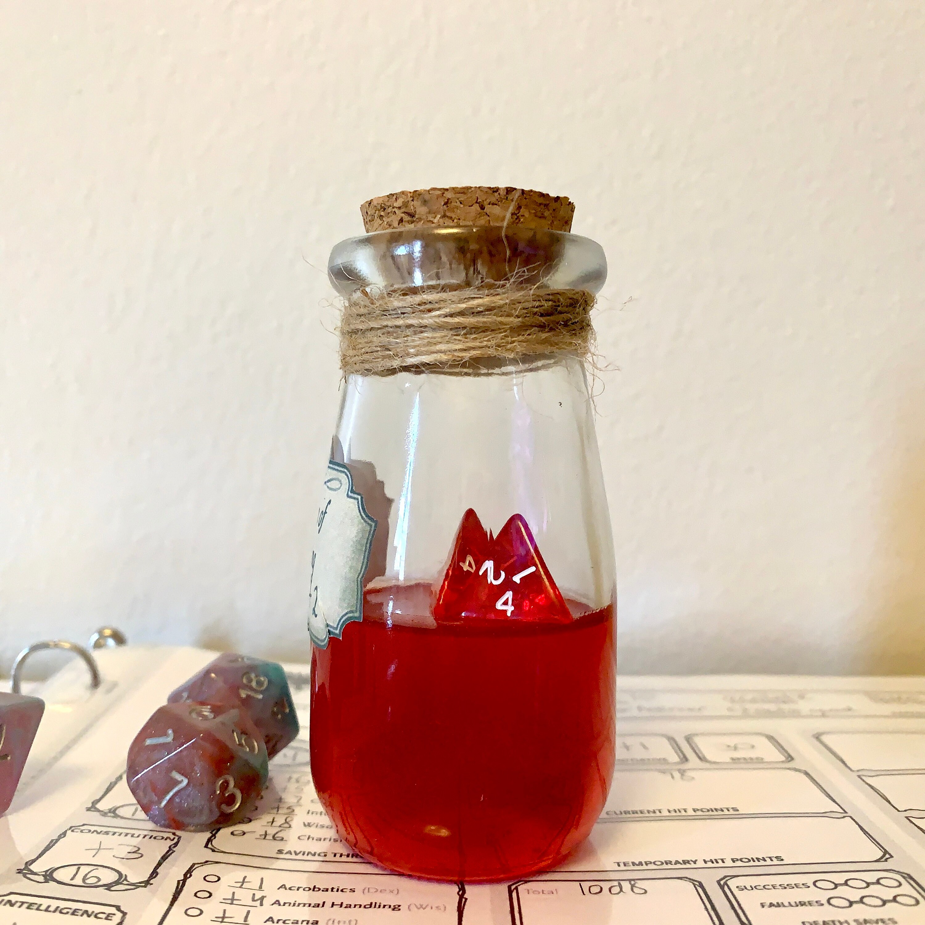 Potion of Healing Dungeons & Dragons DND | Etsy