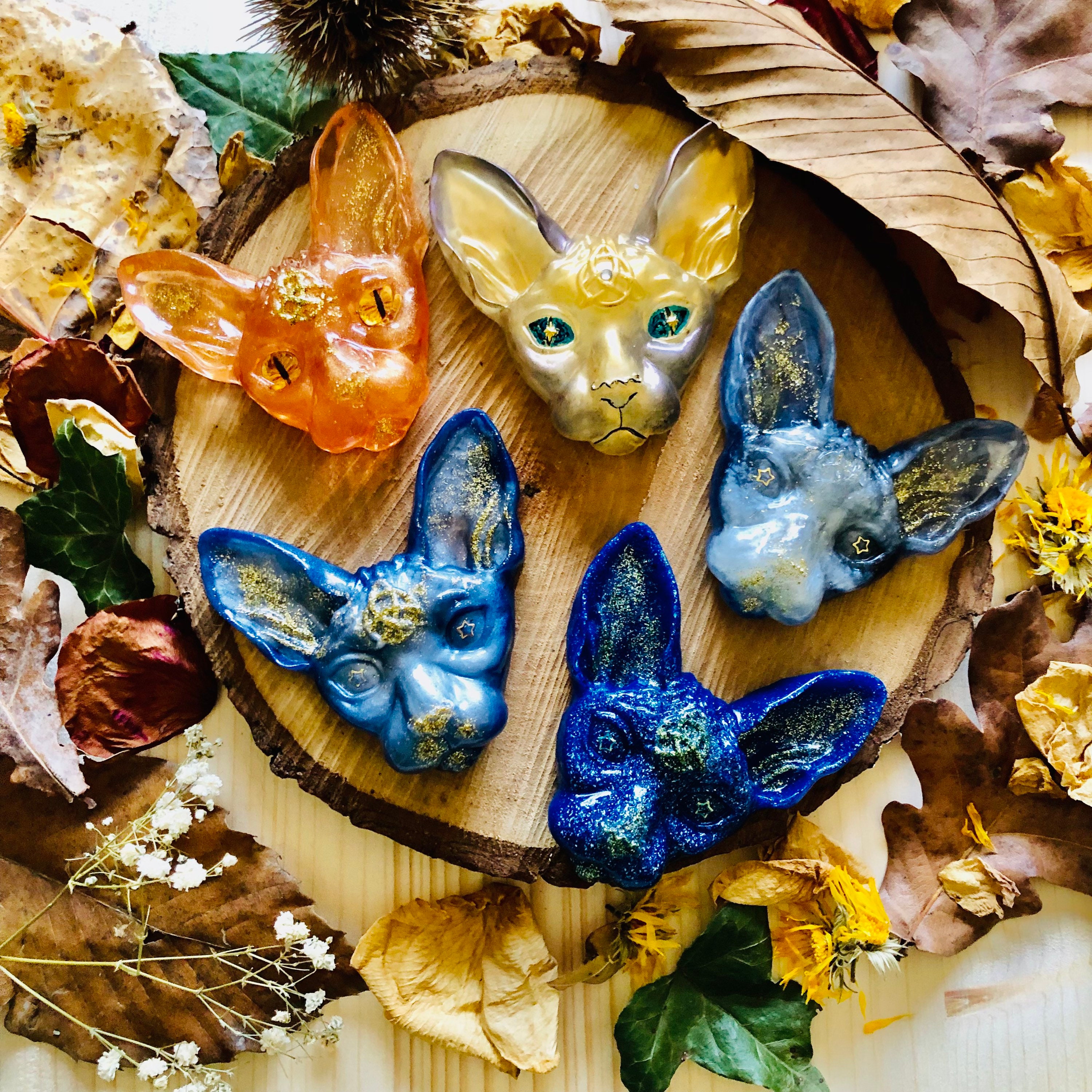 Décoration d'autel en Résine, Animal Totem