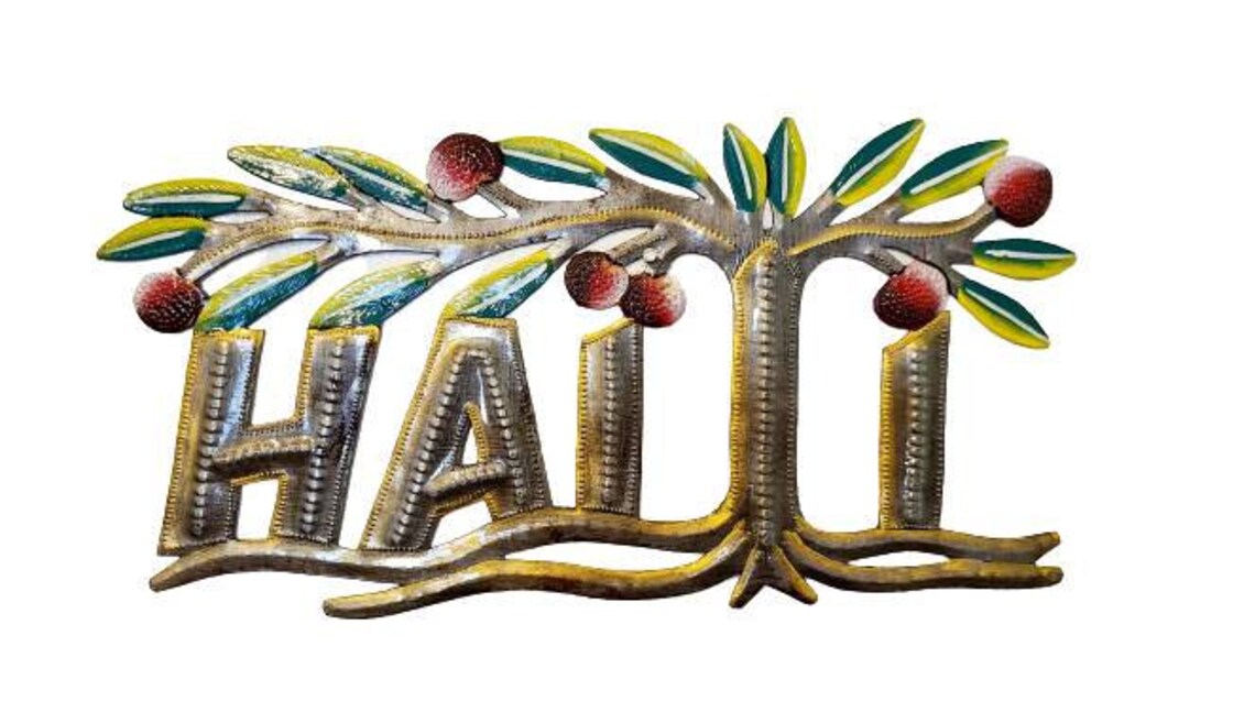 Haitian Steel Drum Art Haiti Etsy