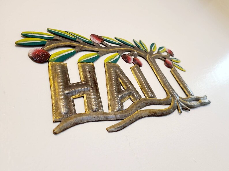 Haitian Steel Drum Art Haiti Etsy