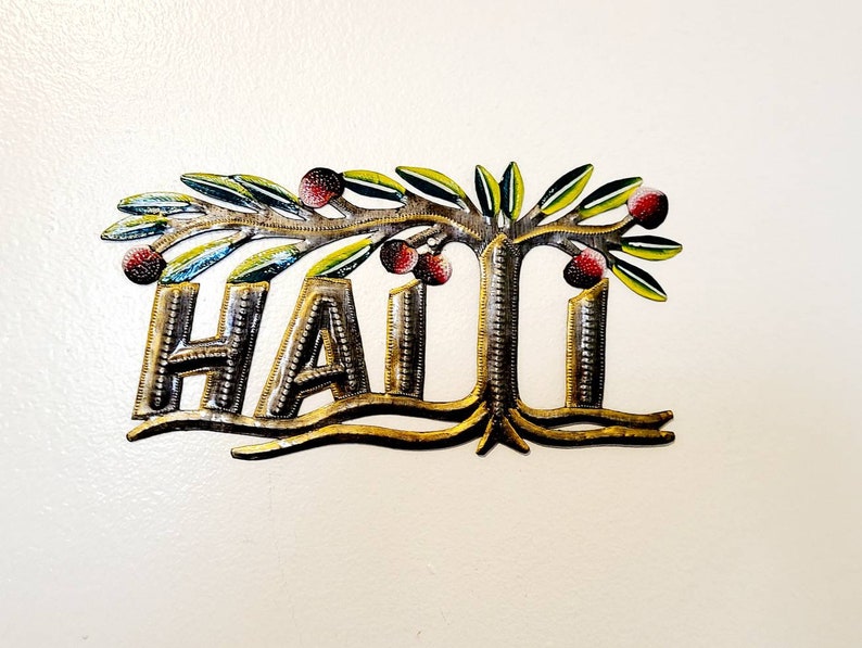 Haitian Steel Drum Art Haiti Etsy