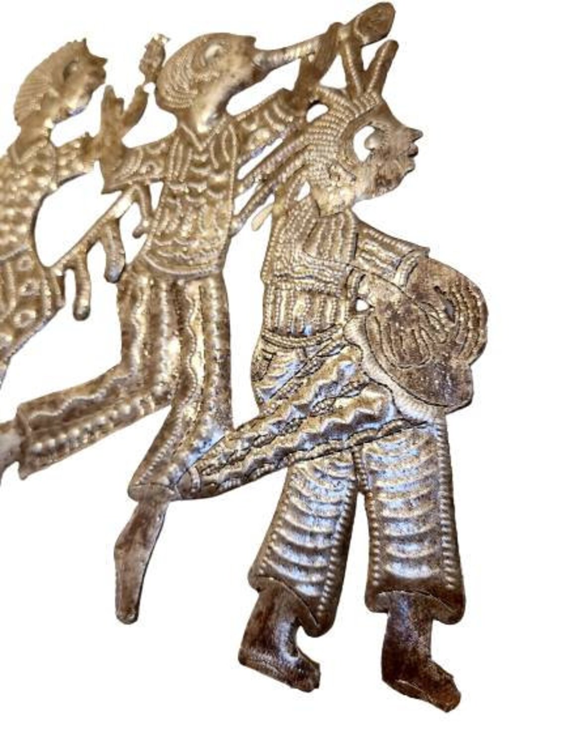 Haitian Steel Drum Art Family of Musicians Etsy