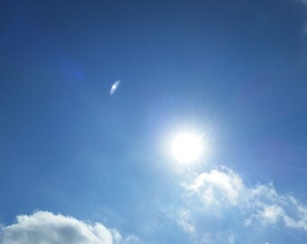 Soleil dans le ciel