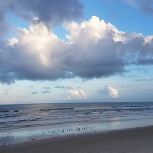 Nuages de l&#39;océan Atlantique