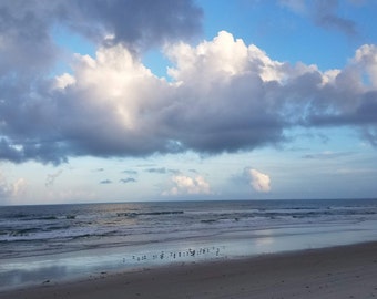 Nuages de l'océan Atlantique