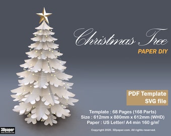 Christmas Tree Paper DIY