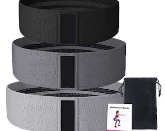 Fasce di resistenza - Set da 3 pezzi con borsa a rete