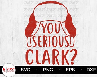 ¿Hablas en serio, Clark? SVG navideño, diseño divertido de Griswold (descarga digital)