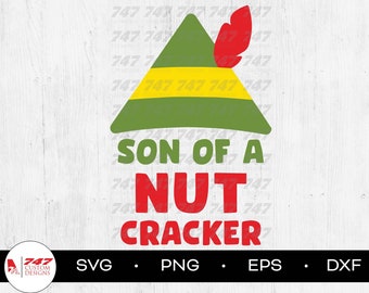 Buddy el duende, hijo del cascanueces (svg, png, dxf, jpg)