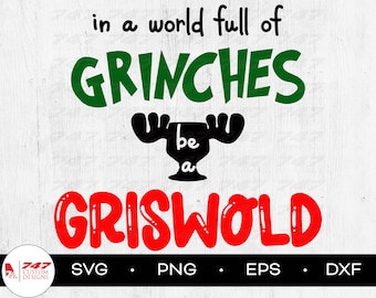 Griswold Navidad SVG, cita divertida del Grinch (descarga digital)