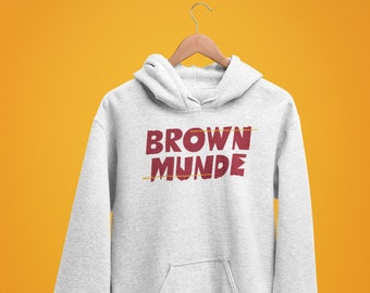 brown munde sweater