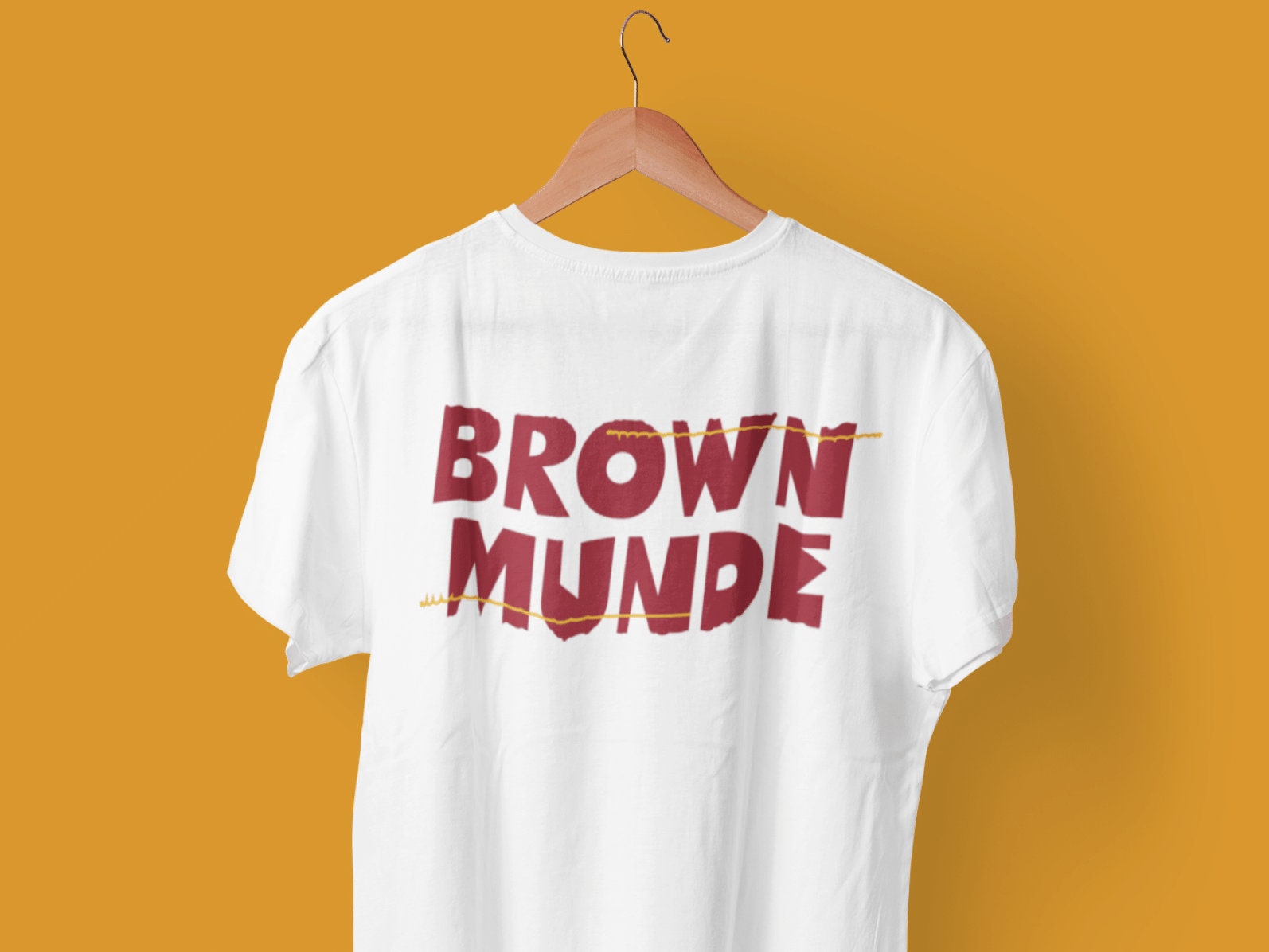 brown munde t shirt