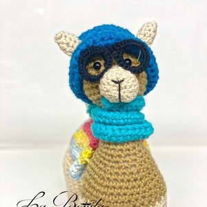 Llama Crochet Doll