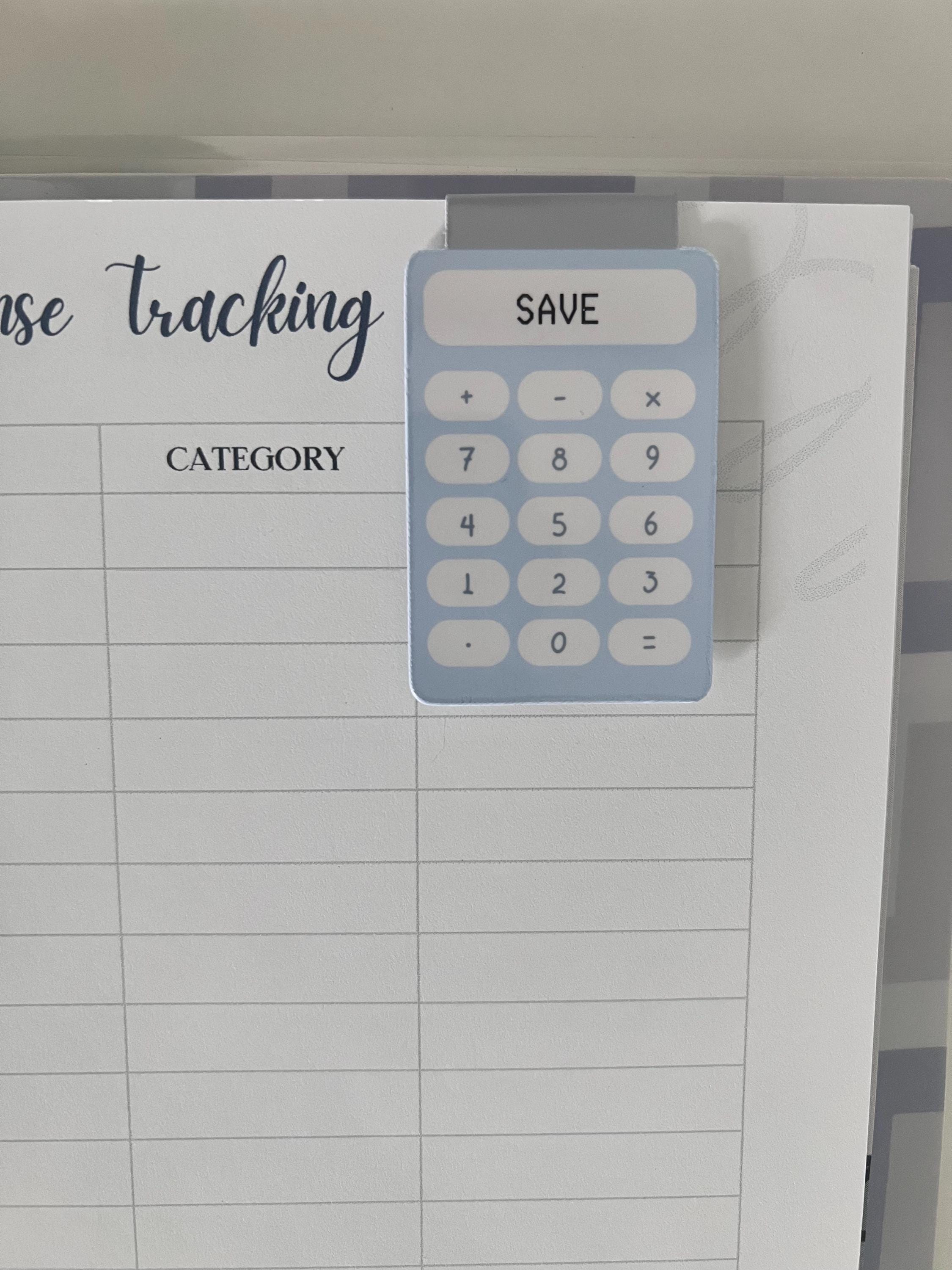 Budgeting Magnetic Bookmarks | Motivational Planner Accessories - Etsy
