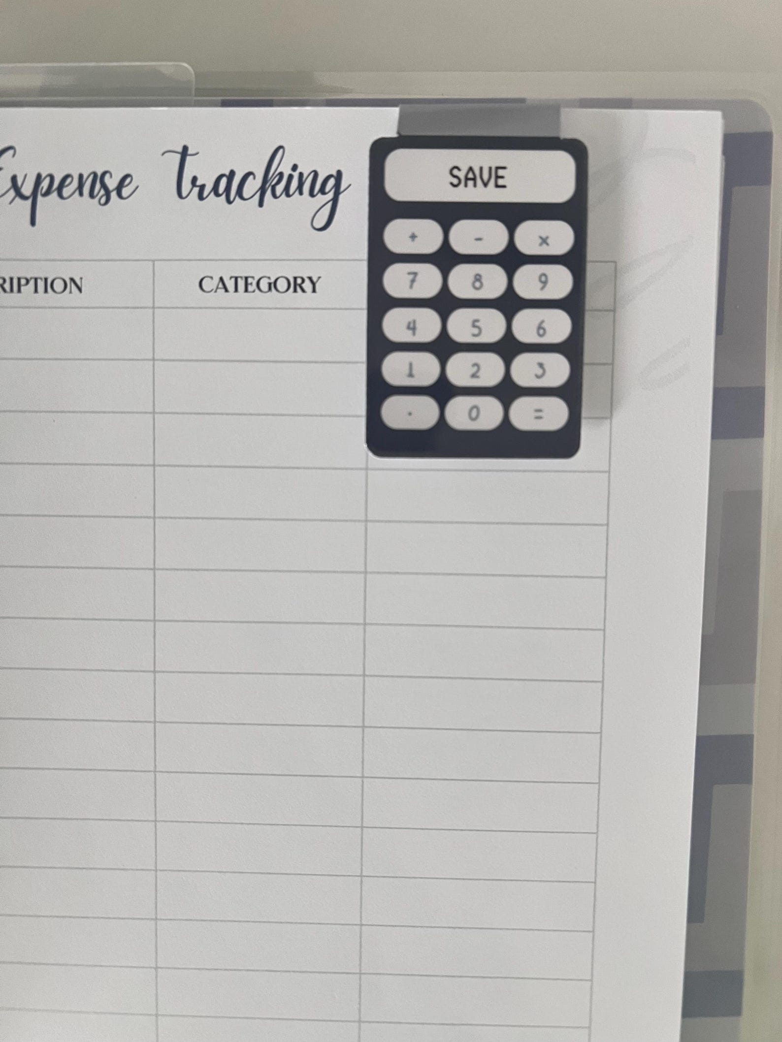 Budgeting Magnetic Bookmarks | Motivational Planner Accessories - Etsy