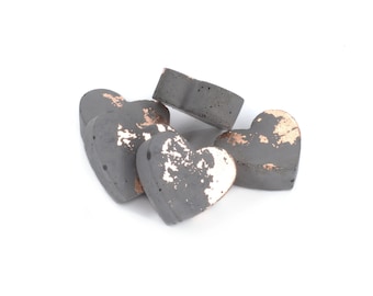 Beton Herz | Weihnachten | Weihnachtsdeko | Adventskranz | Hochzeit | optional veredelt mit Blattmetall | ab 1.99 Euro