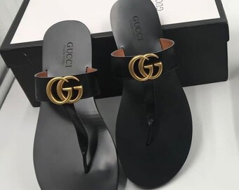 gucci inspired thong sandals
