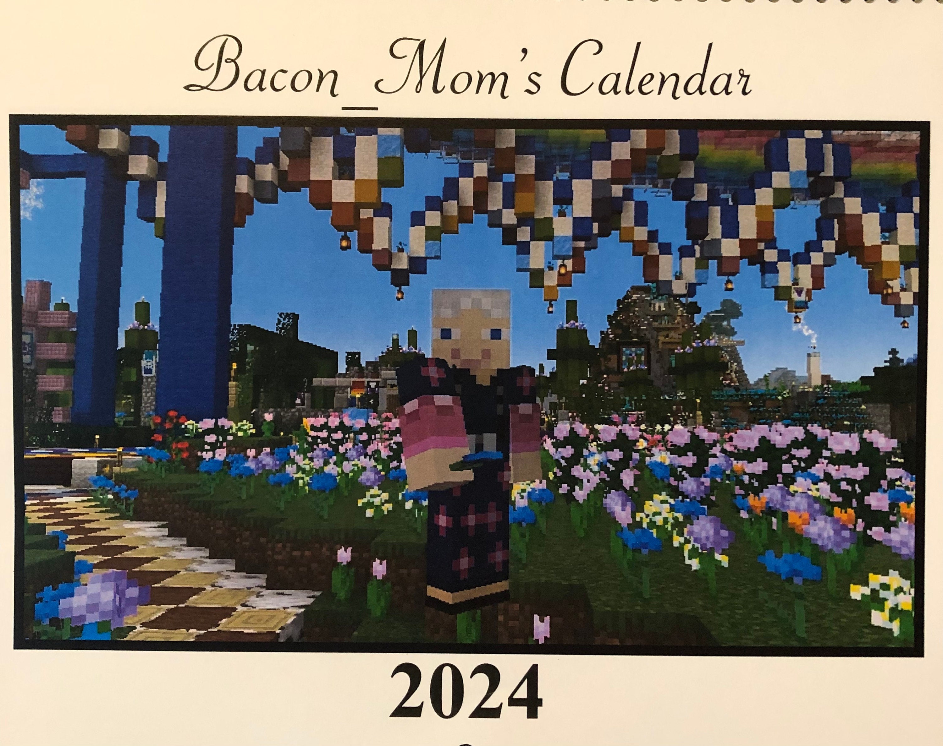 Calendar 2024 Minecraft