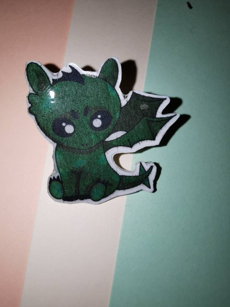 Dragon Design Pin Badges