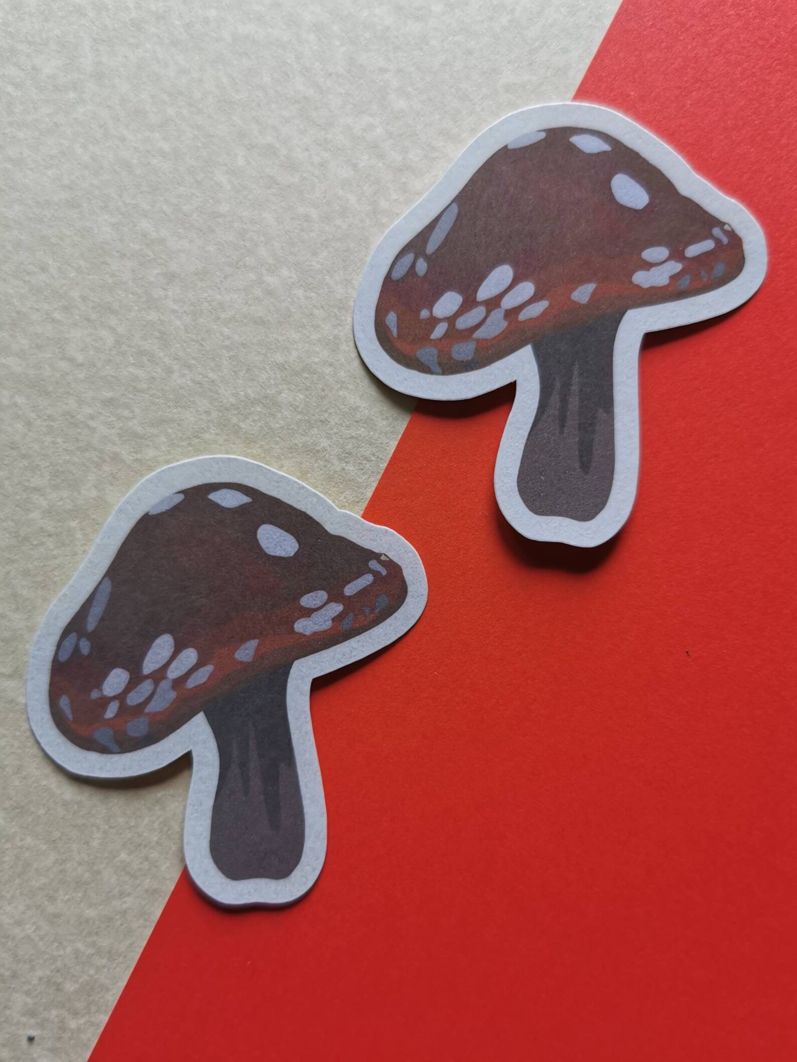 mushroom-sticker-mushroom-stickers-cottagecore-stickers-etsy