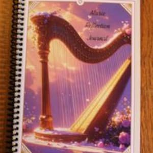 Music Reflection Journal  Gift for Musicians, Songwriters, Music Students Music Appreciation, Prayer Journal for Creative Inspiration