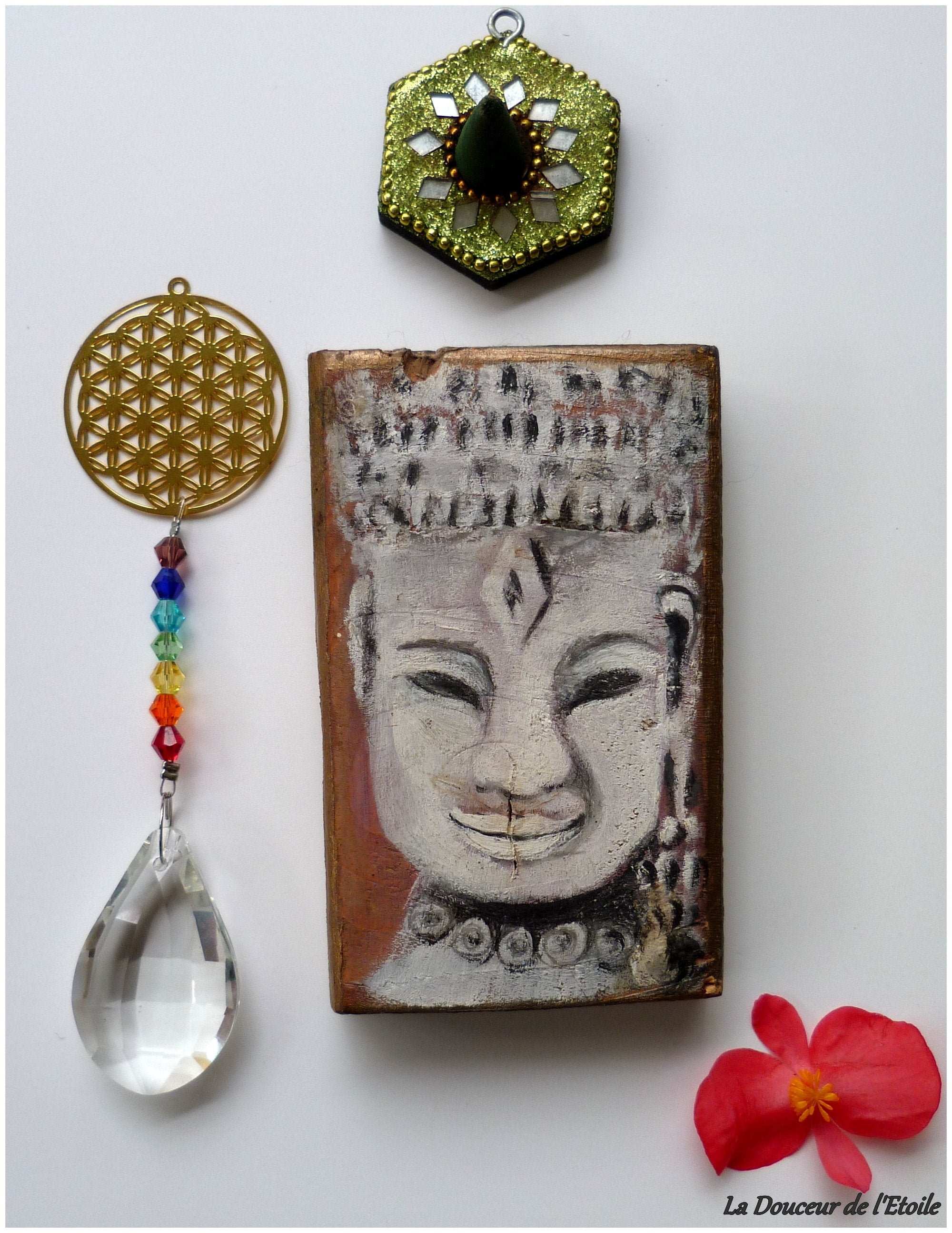 Peinture Bois Divinité