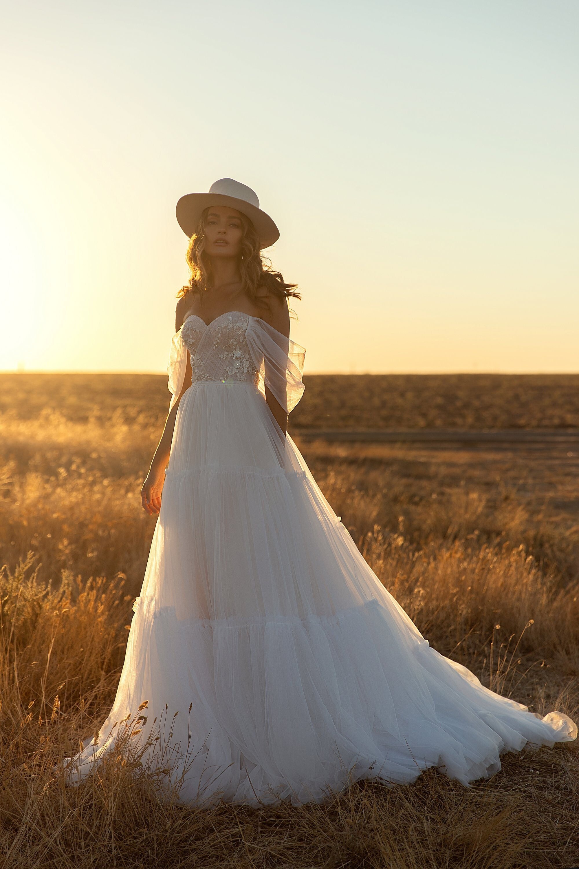 Bohemian Country Wedding Dresses Simple Bohemian Wedding Etsy