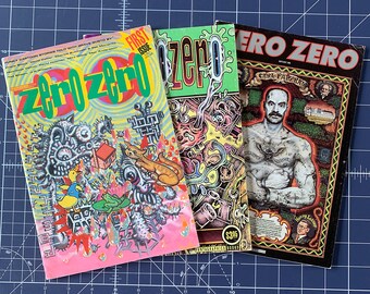 Three Pack of Zero Zero Comics – No. 1, 3 & 5 (1995, Fantagraphics Books) Underground Comic Anthology