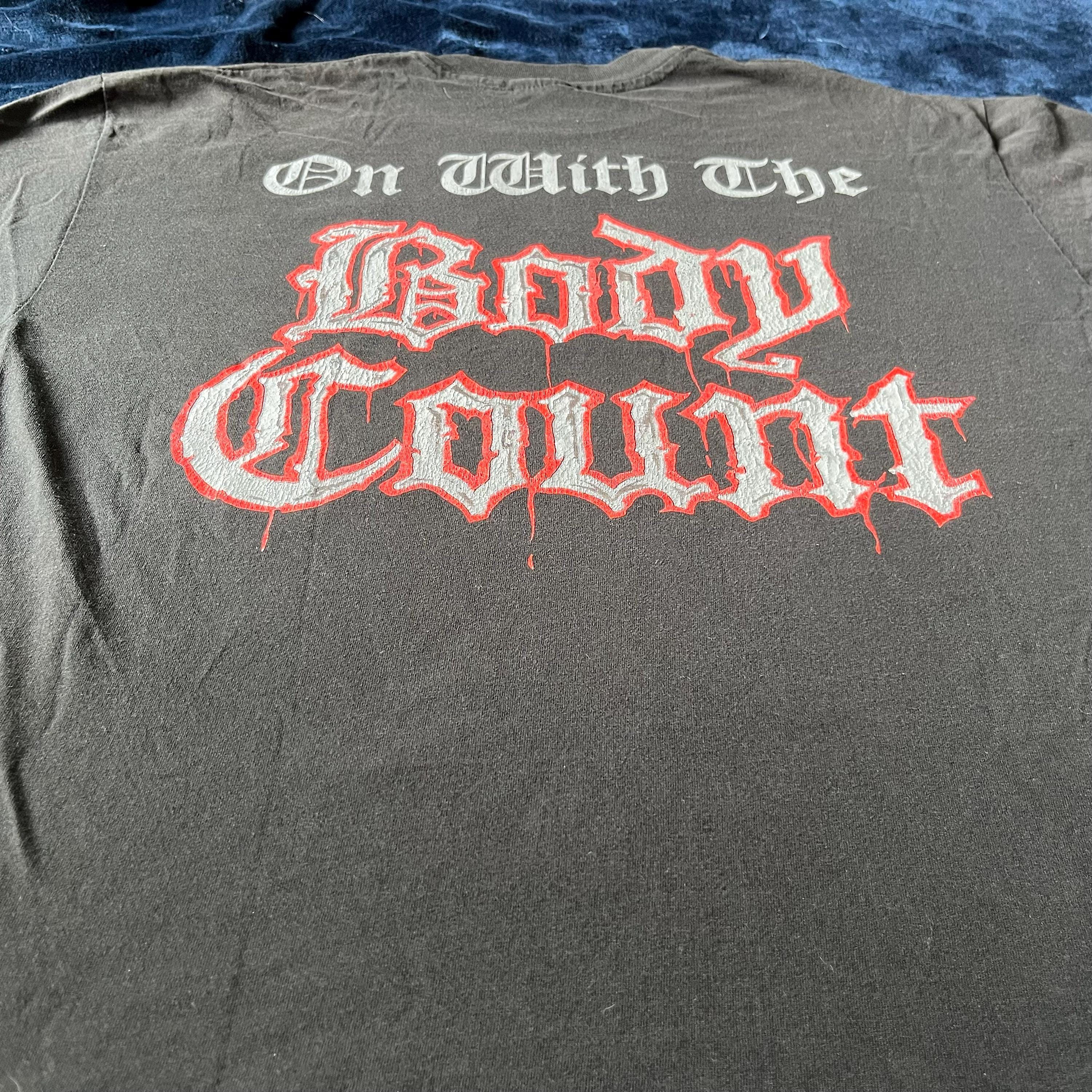 ヴィンテージ 1992 ボディカウント コップキラー Tシャツ (アイスT
