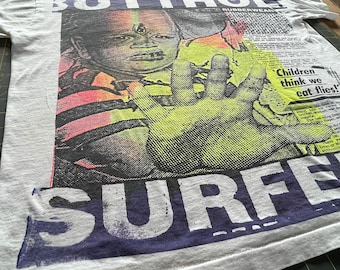 トップス 90s the jack officers butthole surfers Vintage 1990 the Jack Officers T-shirt ***100% Authentic