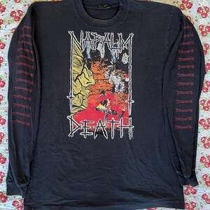 Vintage napalm death shirt - Etsy 日本