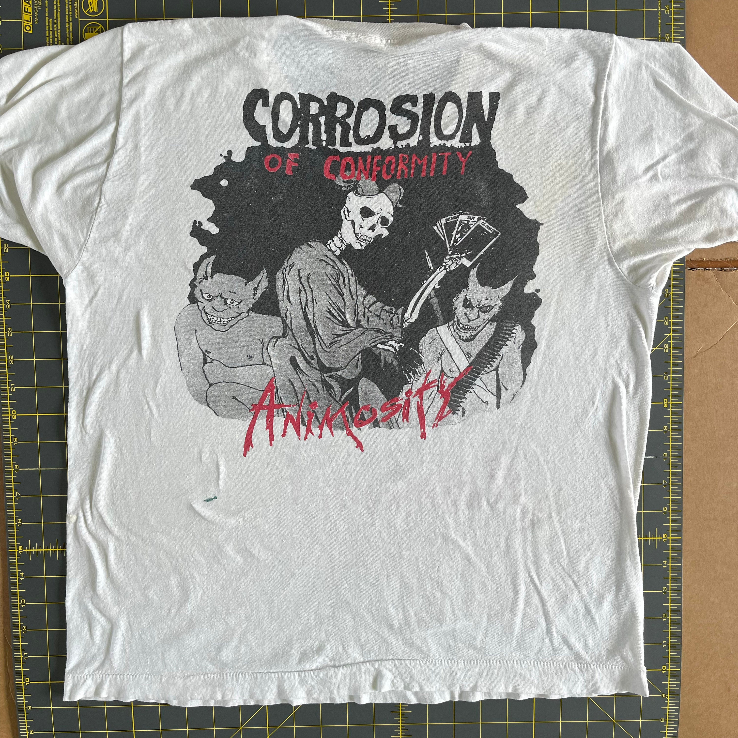 Corrosion of Conformity Alva tシャツ２枚セット Vintage 1985 Corrosion of Conformity Tour T-shirt – Animosity