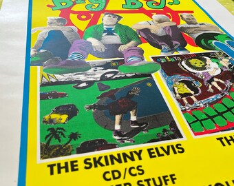 Big Boys 1993 Record Release Poster, Signed & Numbered, Lindsey