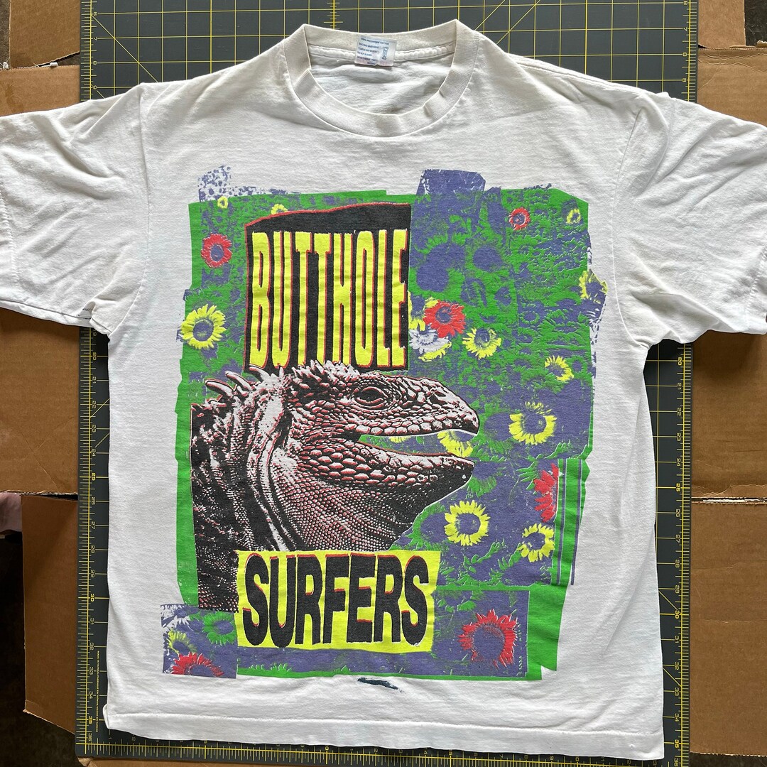 Vintage Butthole Surfers 1991 Tour T-shirt 100% Authentic & Original ...